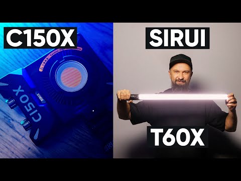 Видео: Набор света для блогера: Sirui C150X и Sirui T60X