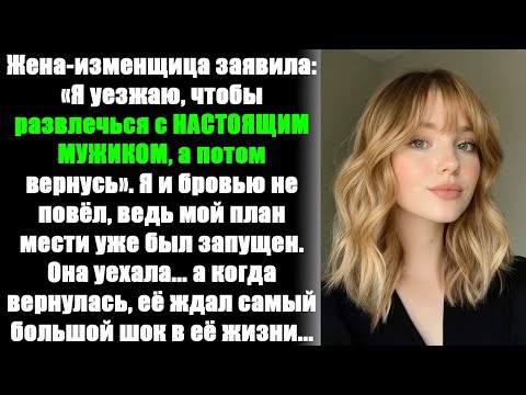 Видео: Жена-изменщица бросила мужу в лицо: «Мне нужен НАСТОЯЩИЙ МУЖИК!» (История измены)