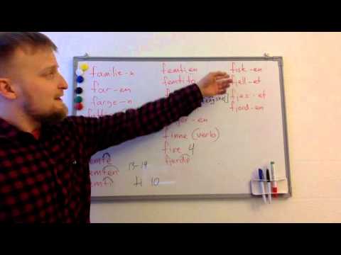 Видео: Учим норвежские слова  9 (111 - 131)