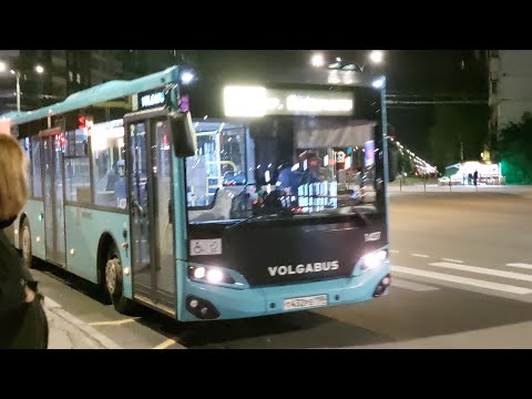 Видео: Автобус 12 | Volgabus-6271.02 | борт 1407 | Санкт-Петербург 