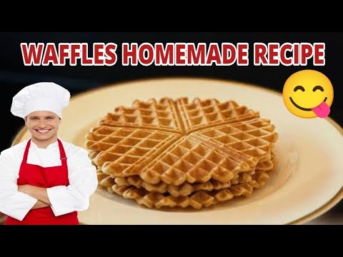 Видео: Рецепт домашних вафель | Как приготовить идеальные вафли дома