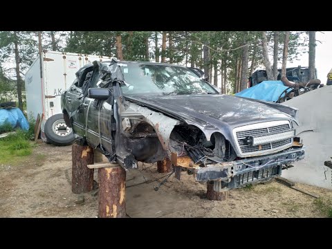 Видео: Реставрация Mercedes Benz w210 2ч.