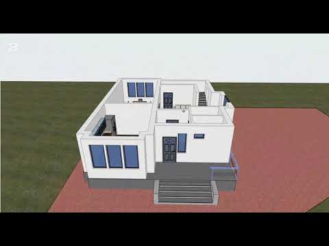 Видео: Эки кабаттуу үйдүн проектиси размери 10,8х12,6 #home #проект #construction #стройка #строительство 