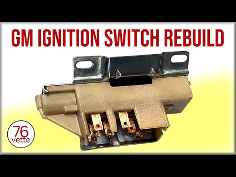Видео: Ремонт замка зажигания GM: пошаговое руководство