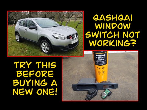 Видео: Ремонт переключателя заднего стеклоподъемника Qashqai.