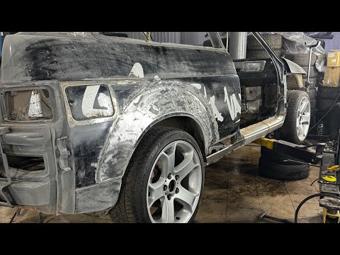 Видео: Ваз 21123 купе . Расширение арок металлом . Перенос лючка бака назад . Стиль имеет 