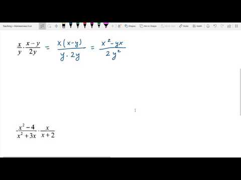 Видео: 8 клас - Рационални изрази - Умножение на рационални дроби