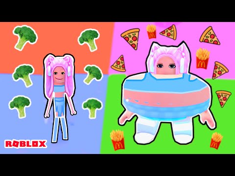 Видео: ТОЛСТЕЙ ЧТОБЫ БЫТЬ БЫСТРЕЙ ! СТАЛА ТОЛСТУШКОЙ В РОБЛОКС ! Fat Race