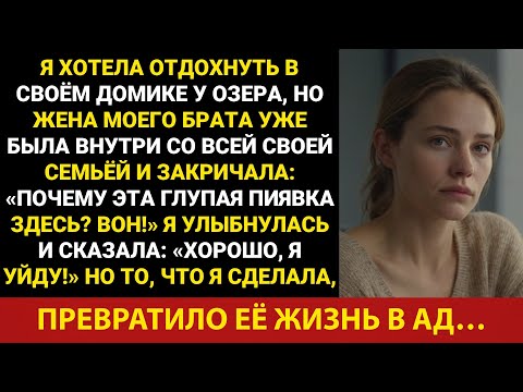 Видео: «Зачем здесь этот тупой пиявка? Убирайся!» крикнула жена моего брата. Я улыбнулся и сказал: «Хорошо»