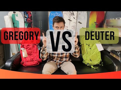 Видео: Битва - Gregory против Deuter - рюкзаки для фрирайда