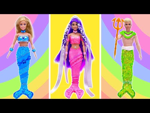 Видео: Организовываем свадьбу для русалок 🧜‍♀️🔱🤵 Блестящие хвосты и невероятные наряды