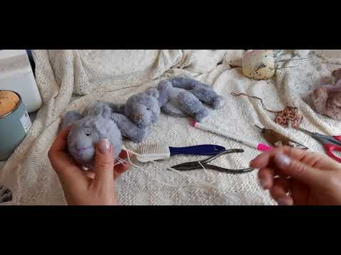 Видео: Делаем веки мишке Тедди Часть 1 / How to make eyelids for a Teddy bear Part 1