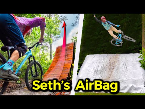 Видео: Катание и спуск с самого большого трамплина пика Берм