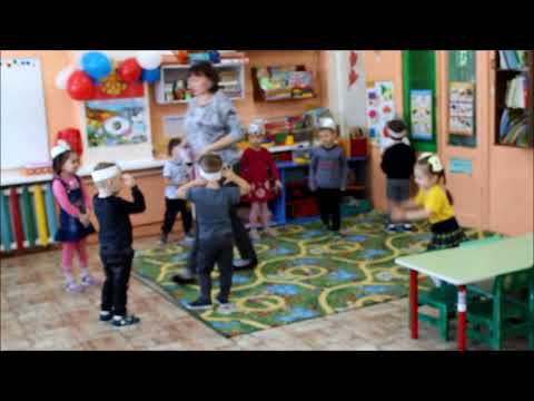 Видео: Подвижная игра "Мыши водят хоровод" / вторая младшая  группа /воспитатель Зайцева Л А