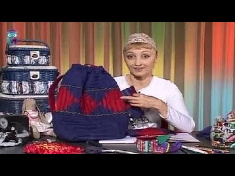 Видео: Шьем сумки в традиционной технике «уголки» из ситца и шелка. Мастер класс. Татьяна Лазарева