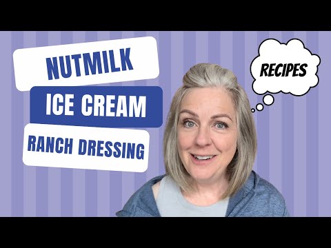 Видео: Рецепты для похудения: ореховое молоко, мороженое, соус ранч, рецепты с низким содержанием углеводов