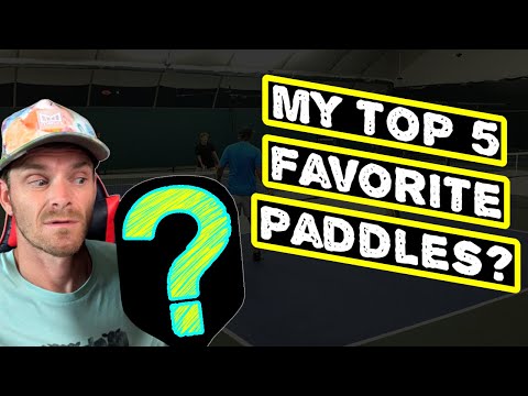 Видео: Мои 5 любимых ракеток для пиклбола: все ли они ракетки 4-го поколения?