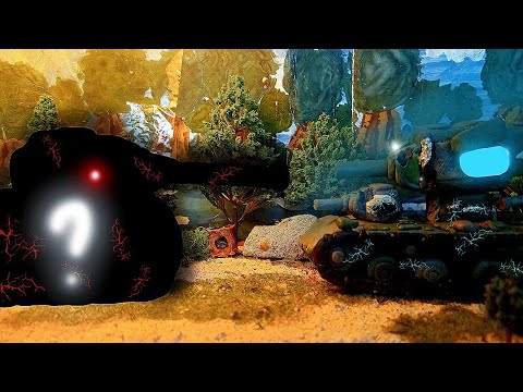 Видео: НАС НАШЛИ НЕМЦЫ - МУЛЬТИКИ ПРО ТАНКИ ИЗ ПЛАСТИЛИНА