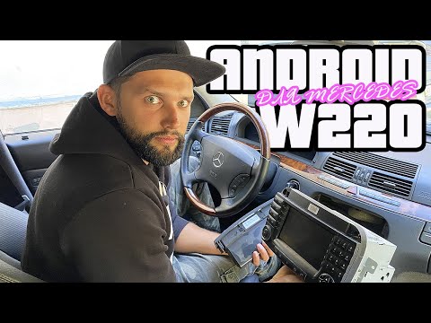 Видео: Как снять Comand с  Mercedes w220 s500 | Android для Мерседес w220| улучшение или колхоз?!