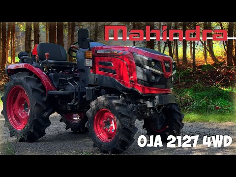 Видео: Будущее сельского хозяйства здесь! Минитрактор дизельный Mahindra OJA 2127 4WD с дв. Yanmar 27,5 л.с