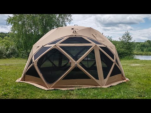 Видео: Обзор Универсальной палатки Yurta 420 Panorama Lux от RUSTRAIL. Новинка 2025‼️
