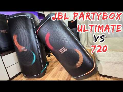 Видео: JBL Partybox 720 или JBL Partybox Ultimate: что лучше?