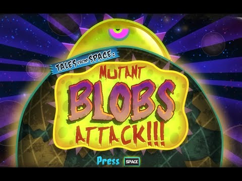 Видео: Голодный слизень в игре: Tales From Space: Mutant Blobs Attack #1