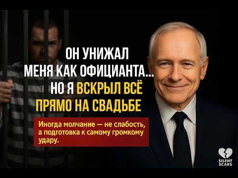 Видео: Он унижал меня перед дочерью и гостями, но в день свадьбы я раскрыл документы и его жизнь рухнула