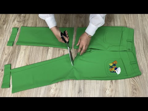 Видео: [DIY] Наслаждайтесь переработкой штанов, которые вы не носите. | Давайте посмотрим на это.
