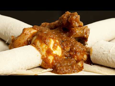 Видео: Doro Wat (эфиопское куриное рагу) — бербере и нитер киббех с нуля