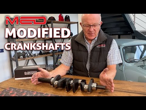 Видео: Модифицированный коленчатый вал MED серии A