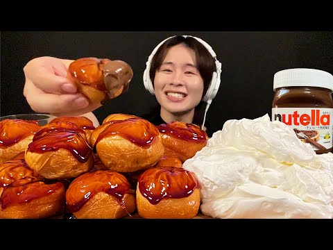 Видео: ASMR конфеты-пончики‼️【субтитры/Мукбанг/Звуки еды】