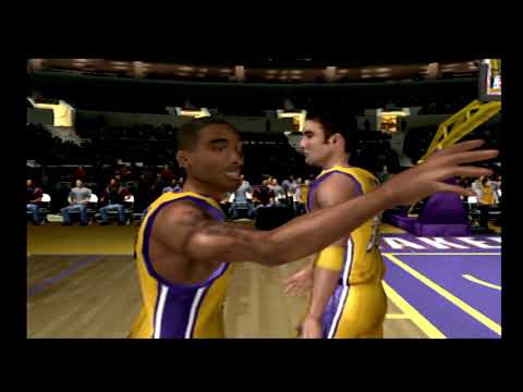 Видео: NBA Live 06 Лейкерс против Нетс