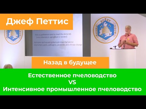 Видео: Джеф Петтис: Назад в будущее — естественное пчеловодство VS интенсивное промышленное пчеловодство