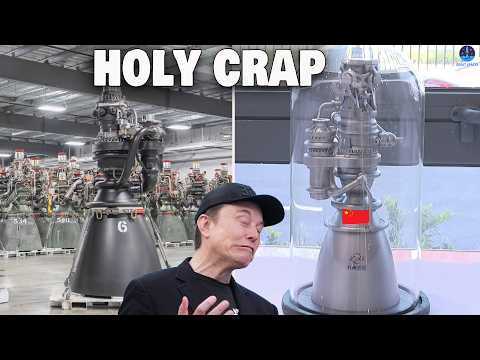 Видео: Китай выставил себя на посмешище, скопировав новый корабль SpaceX Starship Raptor 3... Илон Маск ...