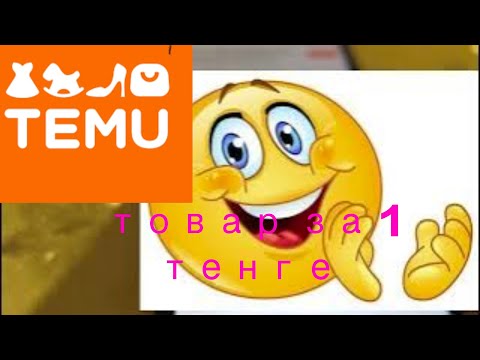 Видео: Распаковка с Temu . Товар за 1 тенге.
