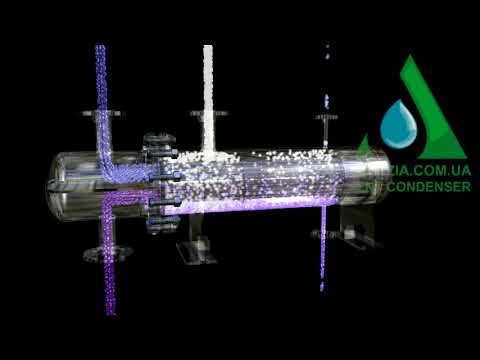 Видео: Охладитель выпара VC1, конструкция и принцип действия. Vent Condenser VC1, construction.