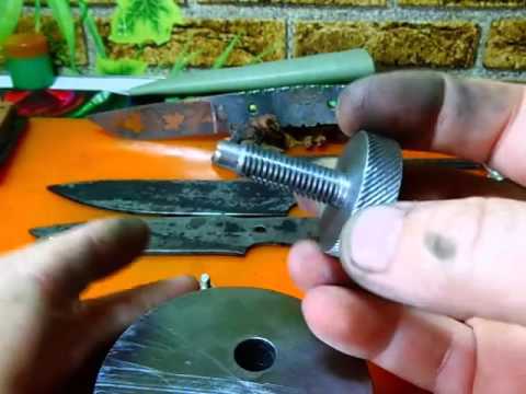 Видео: Простая приспособа для разметки клинков.