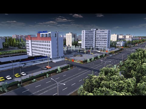 Видео: Подробный обзор моего города в Workers & Resources: Soviet Republic(Советский и Механический районы)