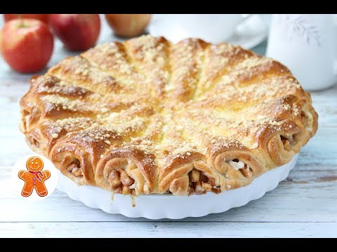 Видео: Слоеный Яблочный Пирог "Яблочные Рожки" ✧ "Apple Horns" Pie (English Subtitles)