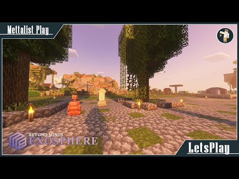 Видео: Minecraft 1.20.1 BM: Exosphere - #02 Здесь будем жить