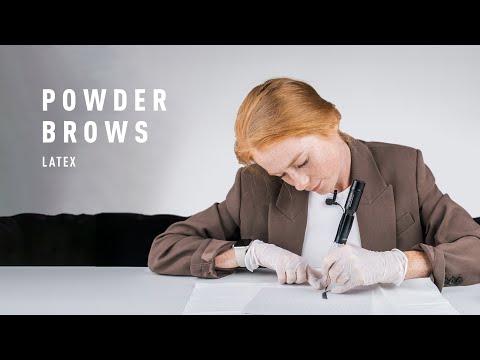 Видео: Как делать пудовое напыление на латексе