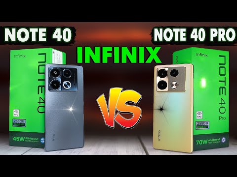 Видео: Сравнение Infinix Note 40 и Infinix Note 40 Pro | Не ОШИБИСЬ с выбором