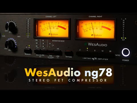 Видео: WesAudio ng78 | Лучший стерео FET-компрессор