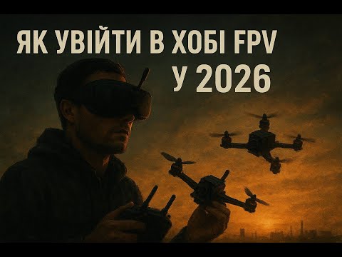Видео: Як почати літати на fpv у 2026 році