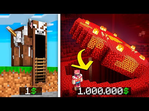 Видео: Я Проверил САМЫЙ СЕКРЕТНЫЙ ДОМ за 1$ до 1.000.000$ в Майнкрафт…