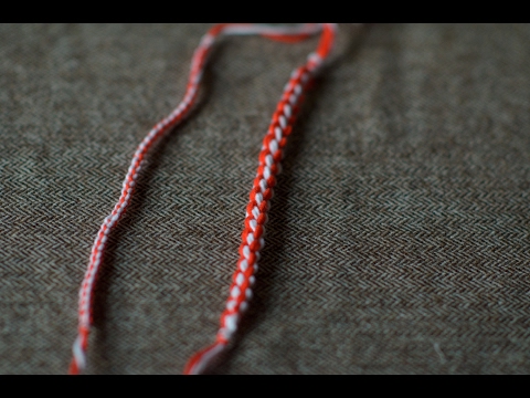 Видео: Мартеница на една кука ❤  Crocheting martenitsa bracelet ❤