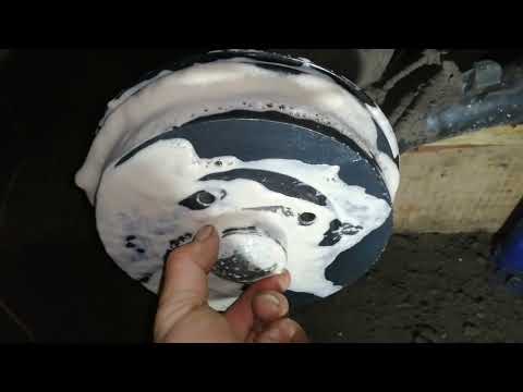Видео: Покраска тормозных барабанов