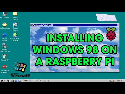 Видео: Установка Windows 98 на Raspberry Pi