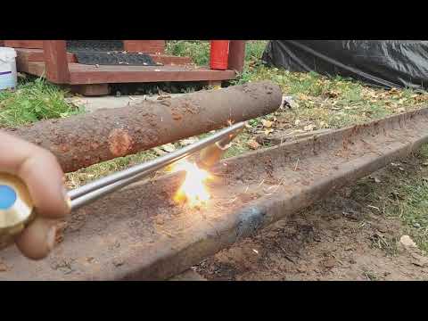 Видео: Рельса. Резак в деле!